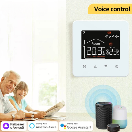 Thermostat Connecté WiFi Tuya pour Chauffage Intelligent
