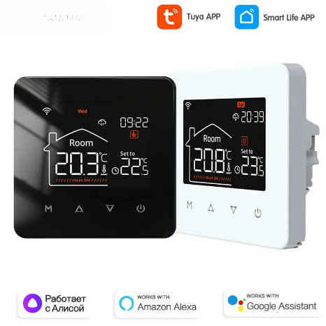 Thermostat Connecté WiFi Tuya pour Chauffage Intelligent