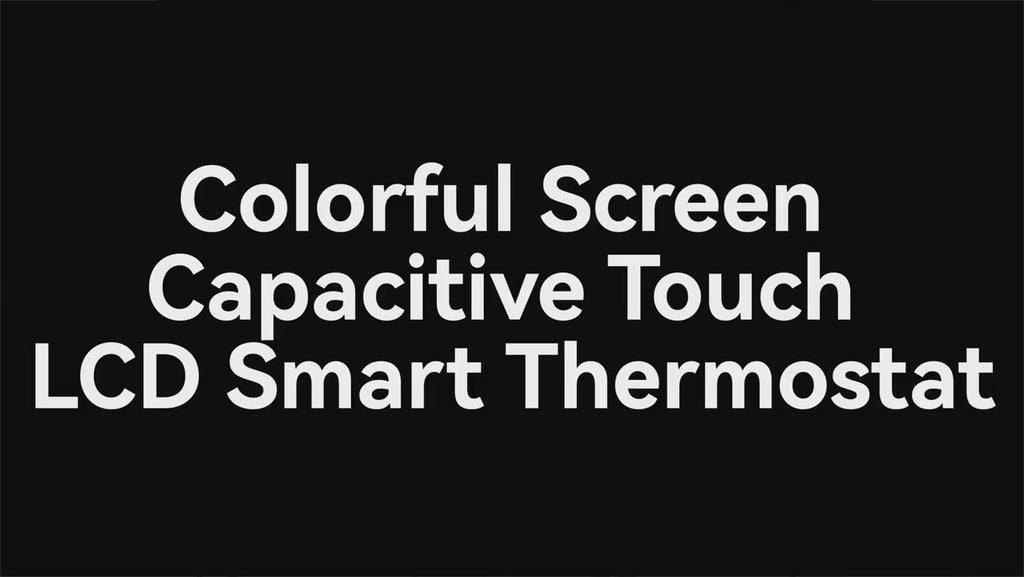 Thermostat Connecté WiFi Tuya pour Chauffage Intelligent